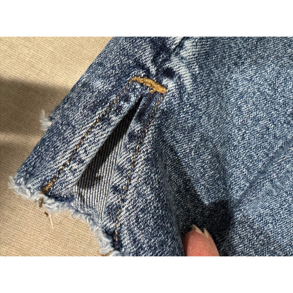 Women's Kensie Jeans Blue Ankle & Cropped skinny stretch raw hem Jeans Size 4 - Picture 4 of 12